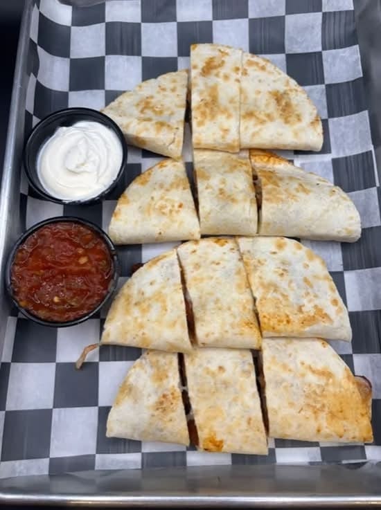 Grilled Chicken Quesadilla.